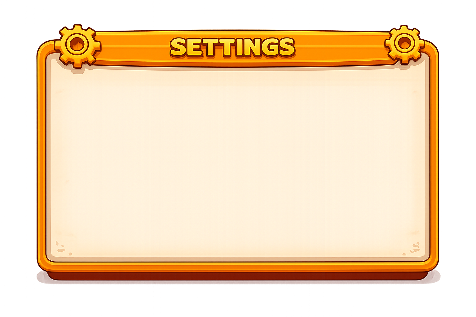 Settings Frame